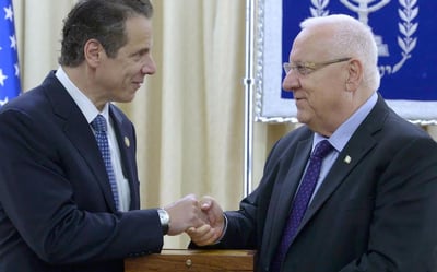 ריבלין ומושל ניו יורק, הצהריים