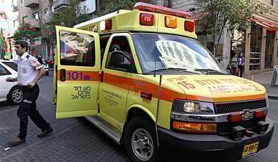 בני ברק: פצוע קשה בתאונת דרכים