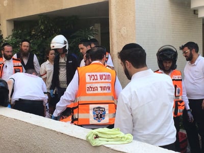 החייאה בזירת התאונה