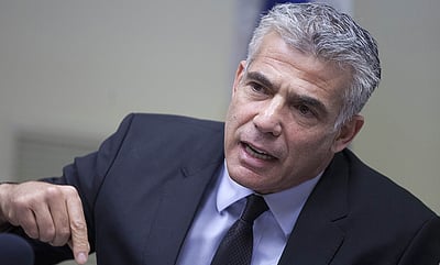 יאיר לפיד: "חוק מע"מ אפס יעבור כמו חוק השוויון בנטל"
