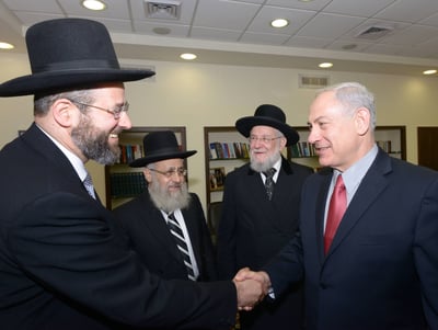 נתניהו והגר"ד לאו
