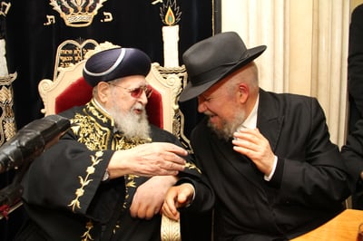 הרב מאיר מאזוז קורא: "בואו לעצרת באצטדיון הארנה, לעשות כבוד למרן"