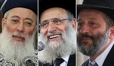דרעי, הרב אלבז והרב עמאר