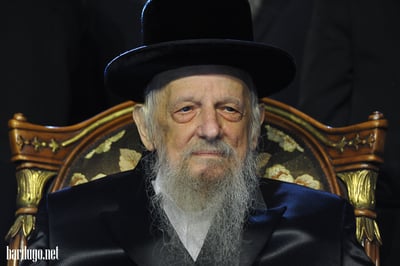 מזל טוב: יום הולדת 90 לרבי מסערט ויז'ניץ