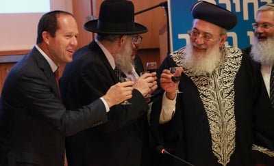 המנצחים הגדולים. הגר"ש עמאר וניר ברקת