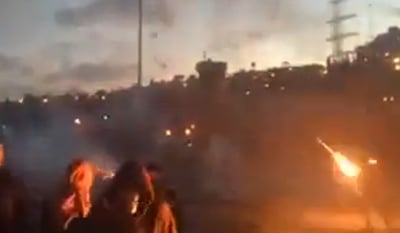 זיקוקי קרב: תיעוד סוער מההתפרעויות בשועפאט