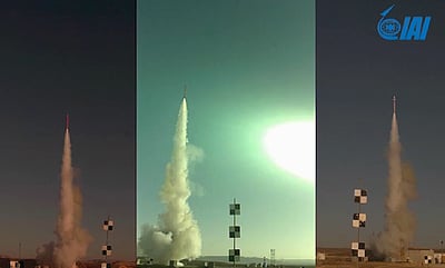 ניסוי מוצלח למערכת ההגנה "ברק 8" • צפו בוידאו