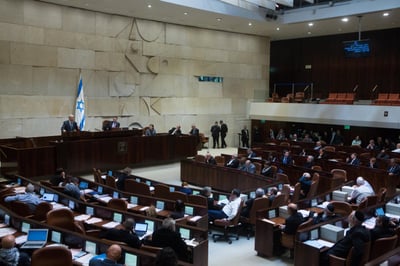 הוגשה הצעת חוק לפיזור הכנסת