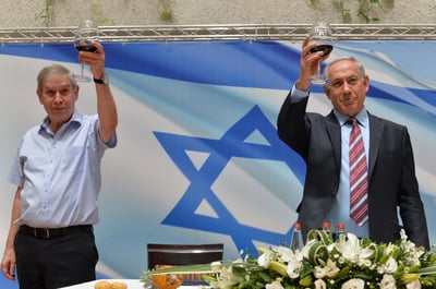 רה"מ נתניהו וראש המוסד תמיר פרדו