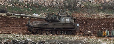 ירי ארטילרי בגבול הצפון