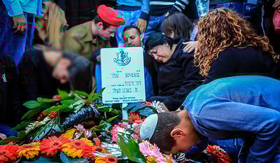 הלוויתו של דוד חיים ניני הי"ד, אחד ההרוגים בתקרית