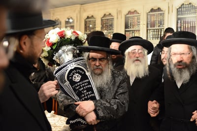 תיעוד ענק: ביקור אדמו"ר מסאטמר  באנטוורפן