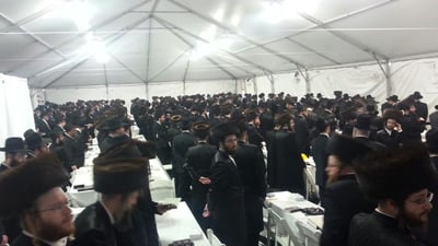 שידור חוזר מארה"ב: מאות רבנים בכינוס לחיזוק הדף היומי בהלכה