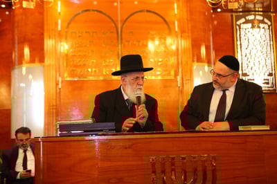 חכם שלום כהן נושא דברים