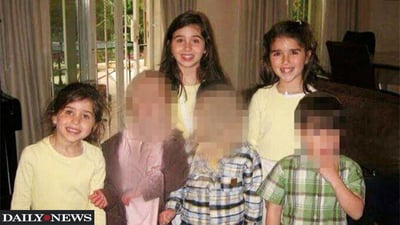 ציפורה (בת 15, מימין למעלה(. אליען (בת 16, במרכז) ורבקה (בת 10, משמאל) נספו