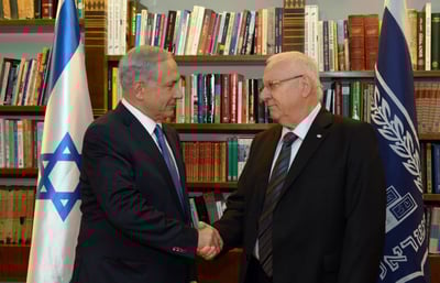 הנשיא ריבלין עם רה"מ נתניהו