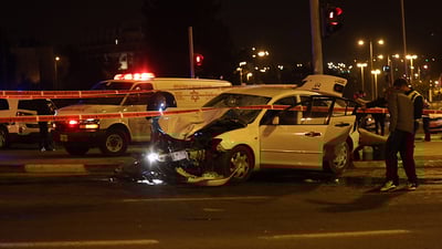 הרכב שדרס את הולכי הרגל
