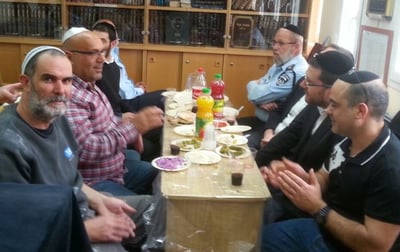 צפו: סיום מסכת סנהדרין במטה הארצי של המשטרה