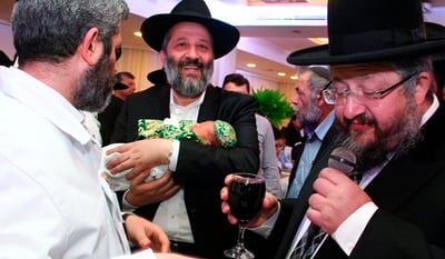תיעוד: ברית לנכדו של הרב יהודה דרעי
