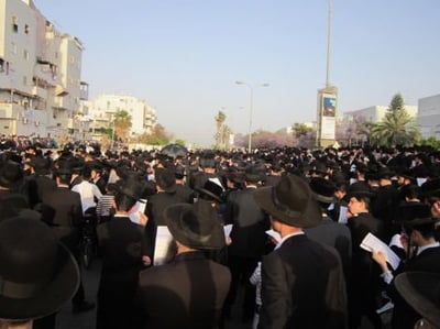 המחאה אתמול