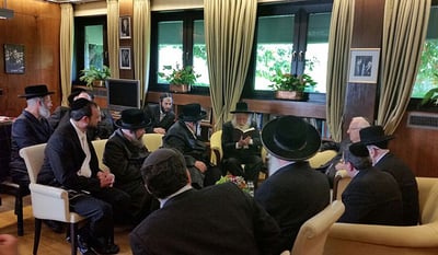 פגישת הרבנים והנשיא