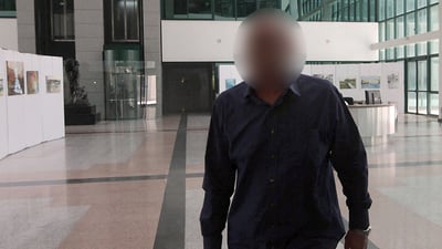 הקצין הבכיר מגיע למשרדי מח"ש