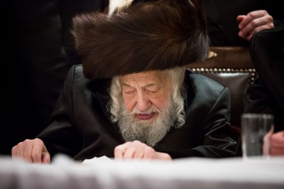 תמונות: חתונת נכד האדמו"ר מסקולען