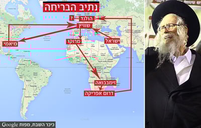 נתיבי הבריחה של הרב ברלנד. מה היעד הבא?