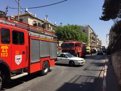 ירושלים: כספית חומצתית נשפכה, תשע תלמידות פונו לבית חולים