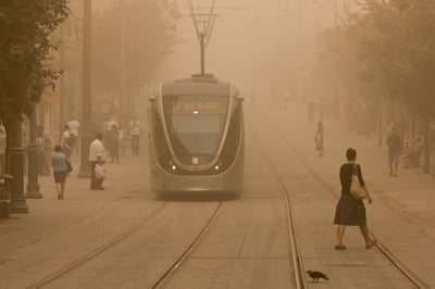 האובך יימשך עד לתחילת השבוע הבא, עומס חום כבד ברחבי הארץ