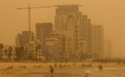 האובך בשבוע שעבר