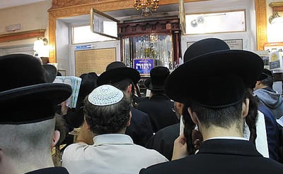 תפילות על הנעדר בציון רבי נחמן, אמש