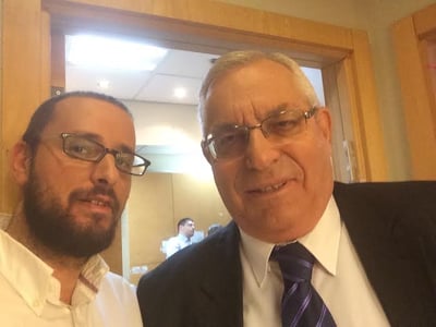 ישראל כהן ומוטי קירשנבאום ז"ל
