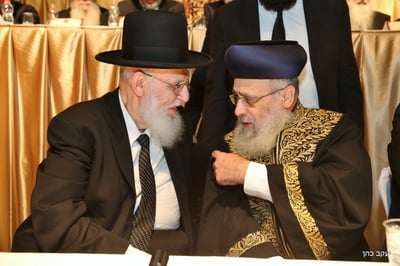 הגר"י יוסף והגר"ש כהן, הערב