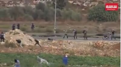 מאות ערבים התפרעו ליד בית אל, 2 נורו ונפצעו