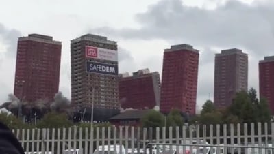 הפיצוץ לא עזר: חלק מהמבנים נשארו במקומם