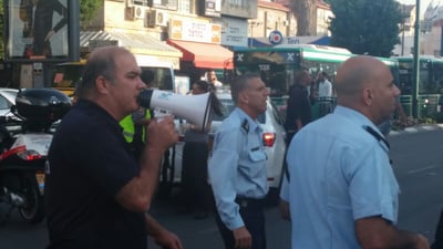זירת הפיגוע בראשון לציון