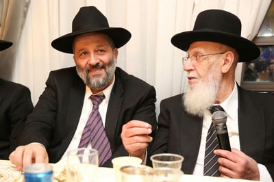נשיא המועצת ואריה דרעי, אתמול