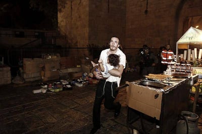 זירת הפיגוע הרצחני