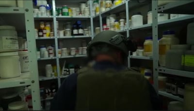 צפו: כך נתפסו חומרי הנפץ ומעבדת החבלה של חמאס באבו דיס