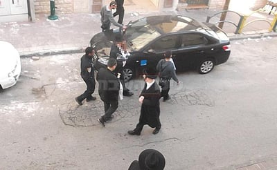 מעצרו הבוקר של אחד החשודים בבני ברק