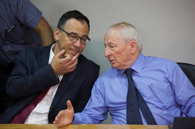 יהודה וינשטיין ושי ניצן. ארכיון