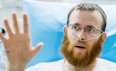 הפצוע החרדי: "קמתי מהמתים כדי להעביר מסר - הארץ שלנו"