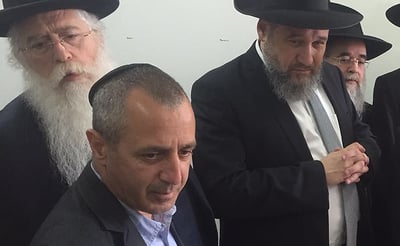 איציק זהבי עם מנכ"ל החינוך העצמאי וסגן שר החינוך