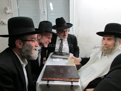 ראשי 'דגל התורה' אצל מרן הגראי"ל שטיינמן