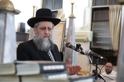 הגאון רבי דוד יוסף: "חייבים ללמד את הילדים זהירות בדרכים"