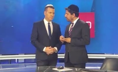 צפו בווידאו: העיתונאי יעקב אילון ורב הסלבס בספירת העומר