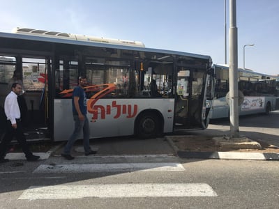 שני האוטובוסים