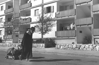 שכונת ניר עם בשדרות, בימי העלייה