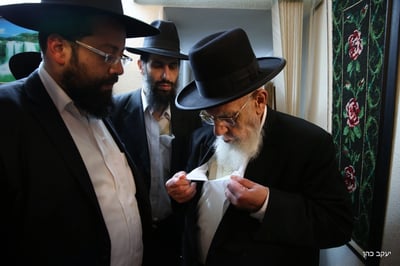 הגר"ש כהן בקריעה, הערב